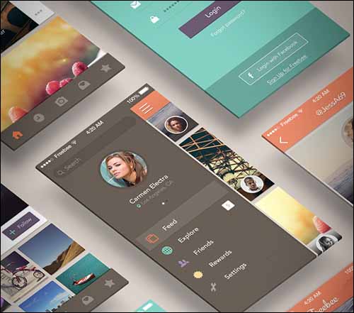 Freebee_App_Free_PSD_Photoshop_Menu_UI_Kit