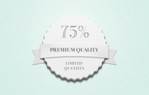 Quantity Badge (Psd)