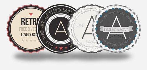 Retro Badges