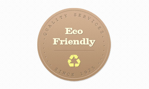 Round Badge PSD