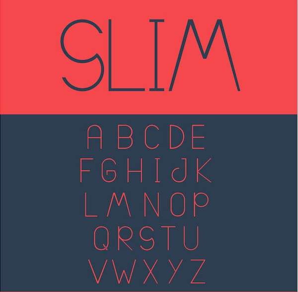 Slim | Free Typeface