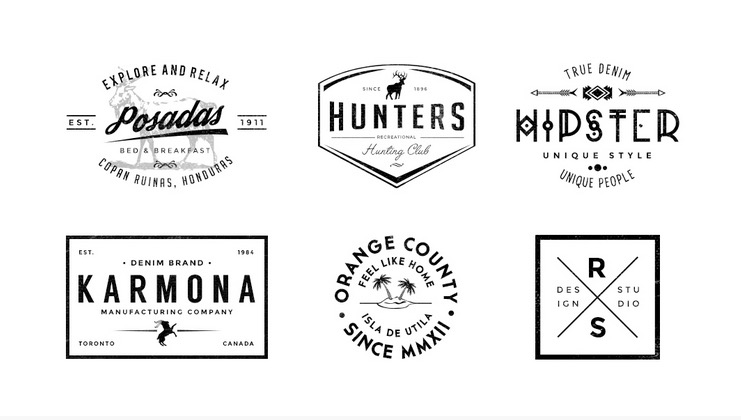 Screen Shot of Logo Badges
