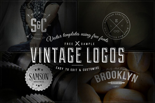 Vintage Logos  Badges – Vector Templates