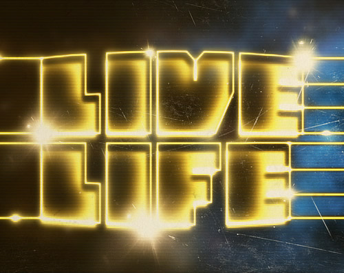 Amazing Video-Game Text Style