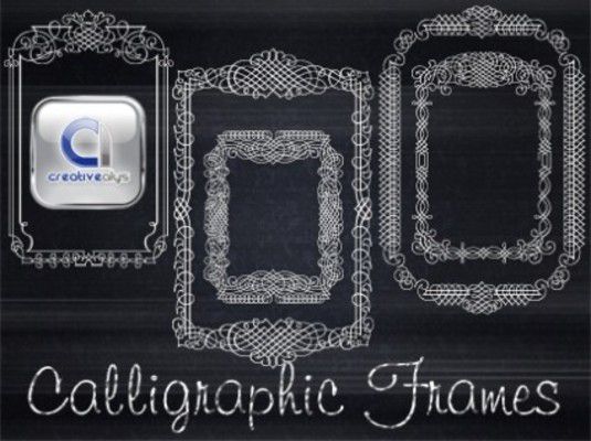 Calligraphic Frames