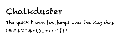 Chalkdust
