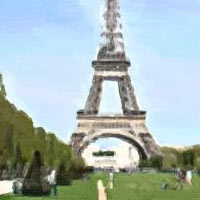 Create a nice oilpainting from a photo