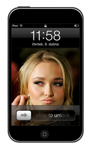 Designing iPod Touch in GIMP
