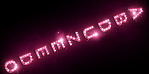 Easy Casino Style Sign in Photoshop