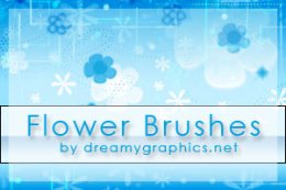 Flower Brushes by Dreamy Graphics