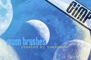 GIMP Brushes: Moon