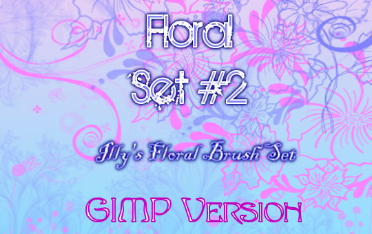 GIMP Floral Set 2