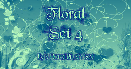 GIMP Floral Set 4