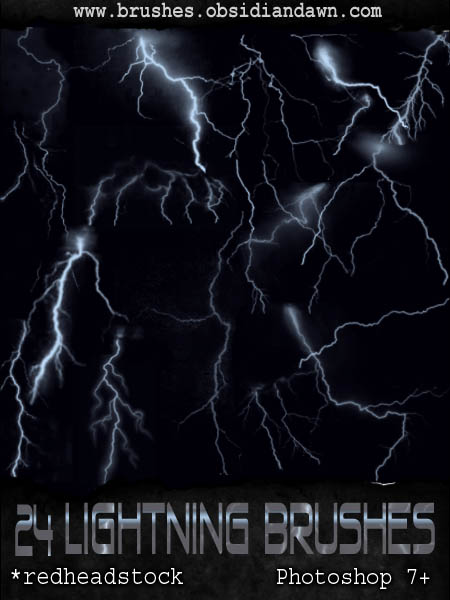 Lightning Brushes by Project-GimpBC