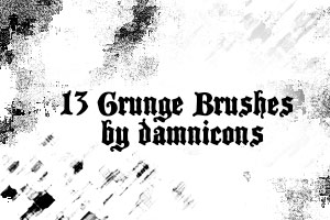 More grunge brushes