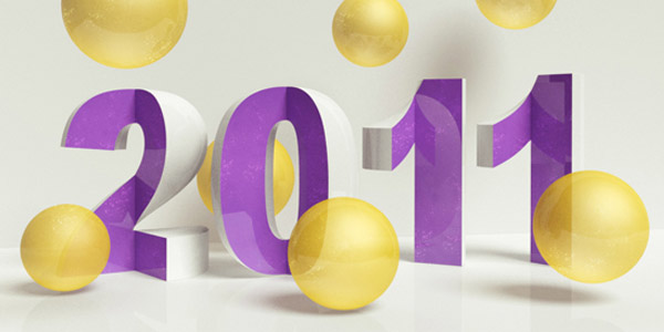 Nice 3d text effect in photoshop