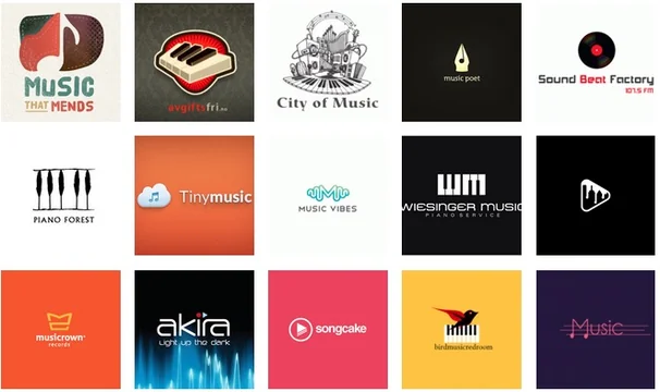 50 Most Inspiring and Artistic Music Logos to Swing your Mood