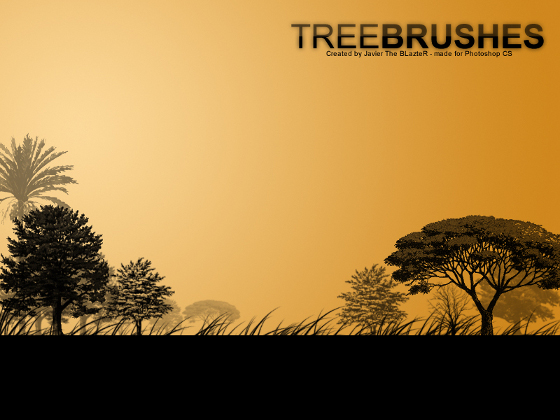Tree Brushes by GetFirefox