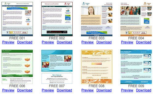 Delivery Success – 10 Free Newsletter Templates
