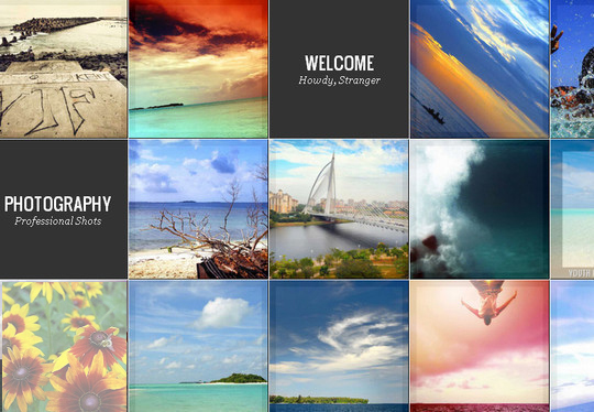 Draggable Image Boxes Grid