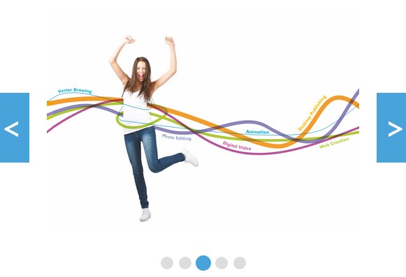 Full width jQuery image slider