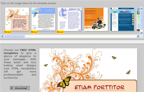 Hot Email Templates – 28 Free HTML Email Templates
