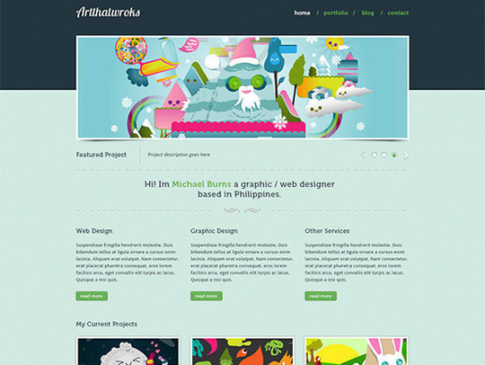 Learn How To Convert Artthatworks From PSD To HTML