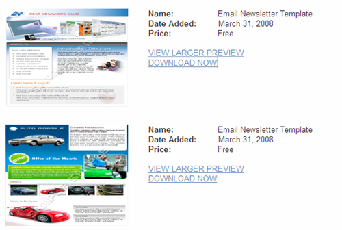 Omnistare Tools – 10 Free Email Newsletter Templates