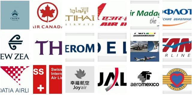 50 Impressive Airline Logos