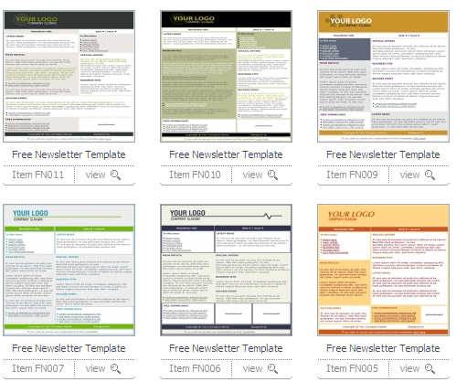 Templatesbox – 84 Free Newletter Templates
