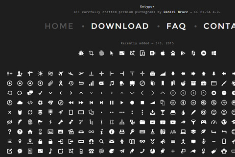Entypo-icon-font-free