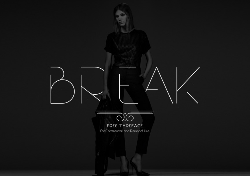 Break | Free Typeface