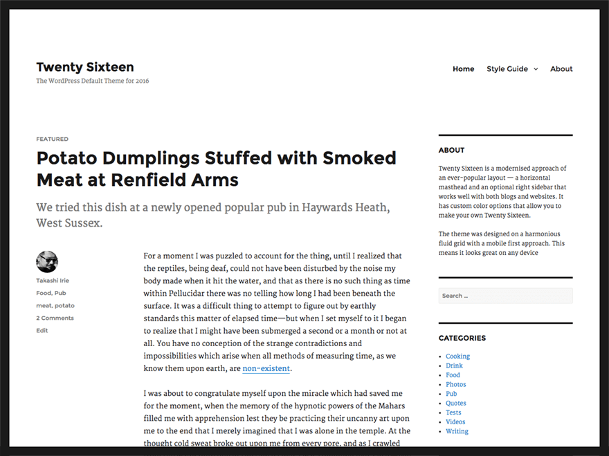 Twenty_sixteen_wordpress_free_theme