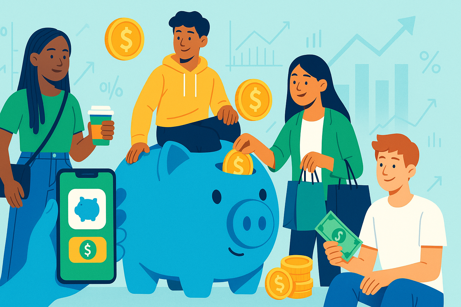 large piggy bank