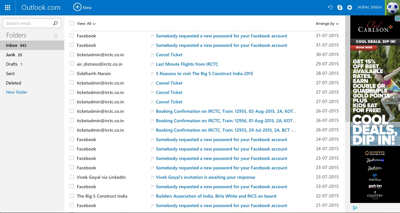 microsoft free best email service
