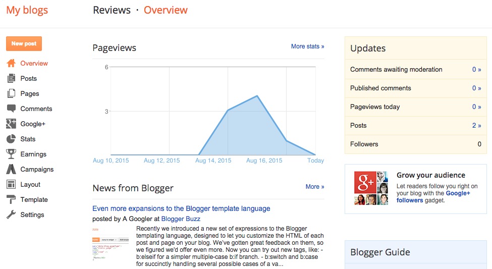 adding a new post