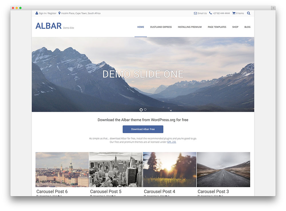 albar-clean-corporate-theme