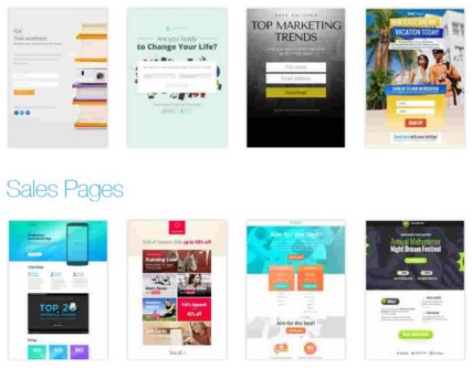 Creating Landing Pages
