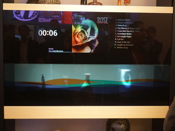 Panasonic Transparent TV