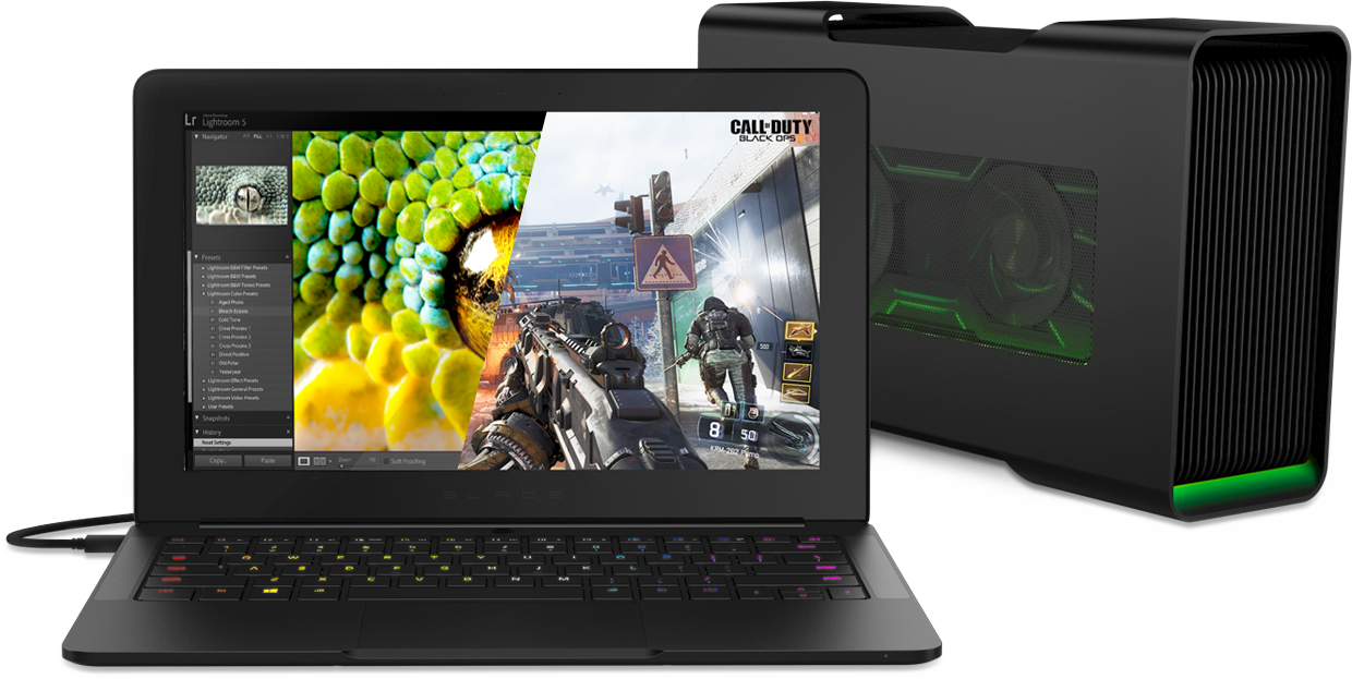 Razer Blade Stealth and Core