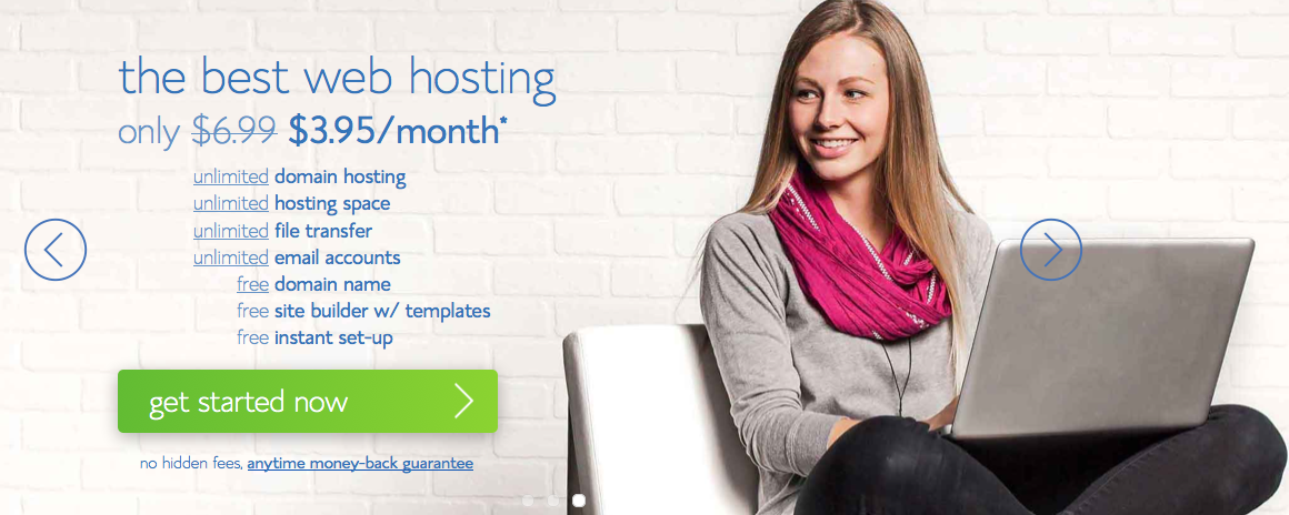 best hosting - Bluehost