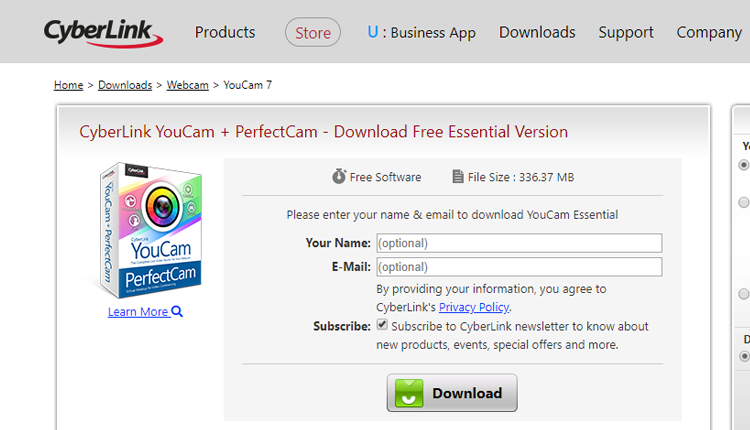 CyberLink YouCam 7