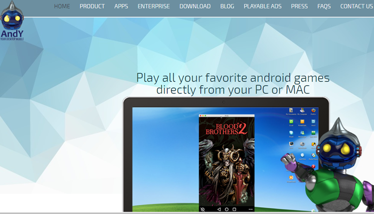 Andy Android Emulator