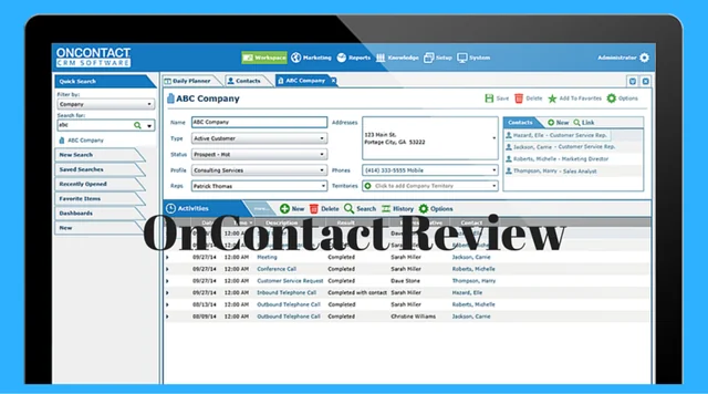 OnContact Review - Best CRM Software