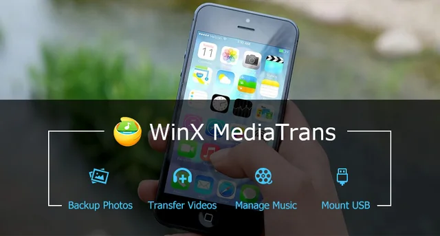 Easily Transfer Music, Photos and Videos between iPhone and PC with WinX MediaTrans