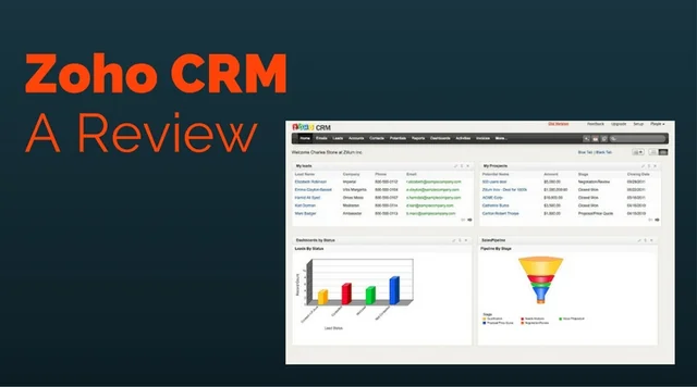 One of the Best CRM Software - Zoho CRM Review