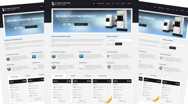 Ultimate Hosting Responsive Theme
