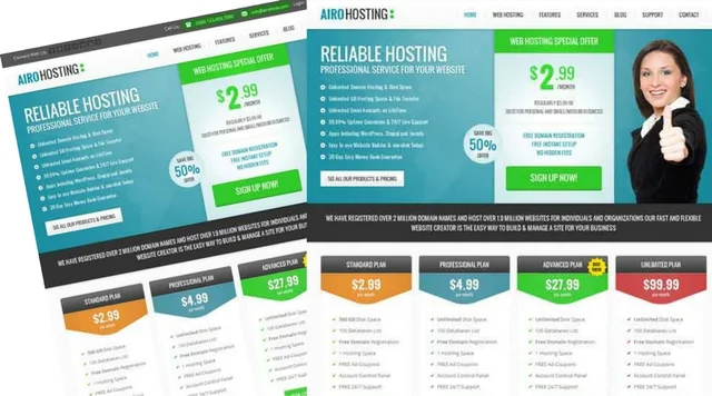 Airo Hosting - Responsive Hosting Theme