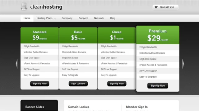Clean Hosting