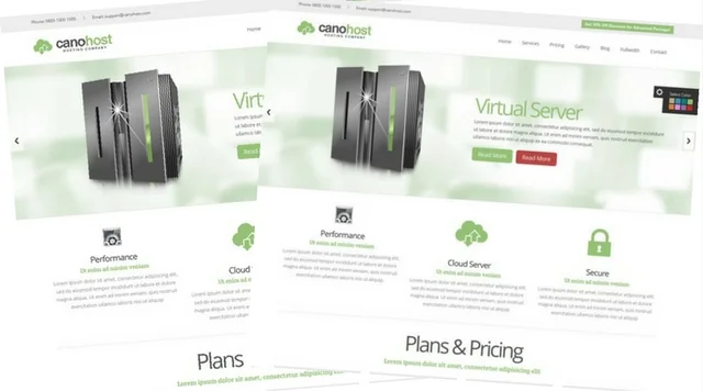 CanoHost Business Template